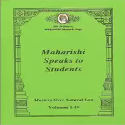 Maharishi Speaks to Students